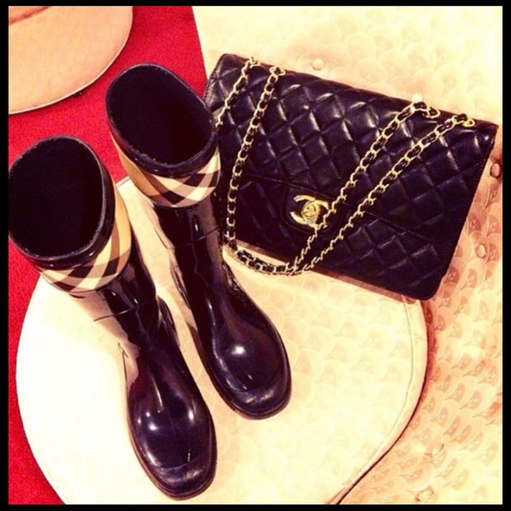 Burberry Crosshill rain boots